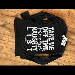 Long Sleeve Christmas Boutique Shirt Small